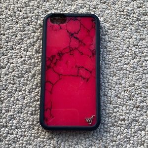Wildflower Cases Hot Pink Marble iPhone 6/6s Case